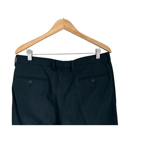 J.Crew Slim Bedford Mens Dress Pants W34 L32 Heather Aqua Blue Wool Blend - Picture 7 of 8